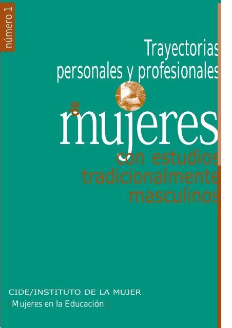 Trayectorias Personales Y Profesionales Instituto Nacional De