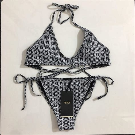 Fendi Women S Swimsuit With Fendi Bikini F