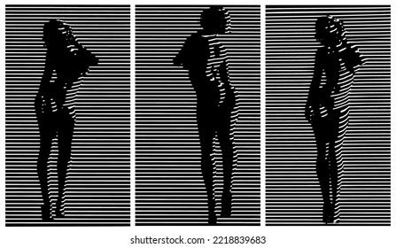 Naked Lady Sketch Images Stock Photos Vectors Shutterstock