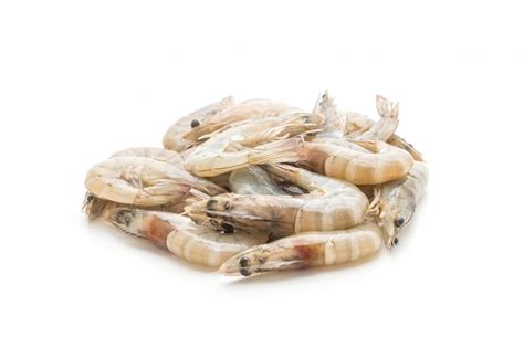 Premium Photo Fresh Shrimps Or Prawns Raw