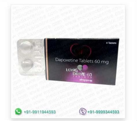 Dapoxetine Priligy Mg At Best Price In New Delhi By Medixo Centre