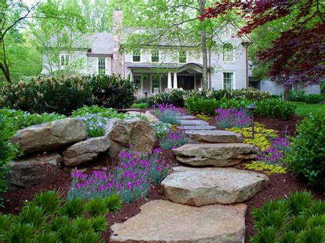 ideas  creating walkways   landscape hgtv