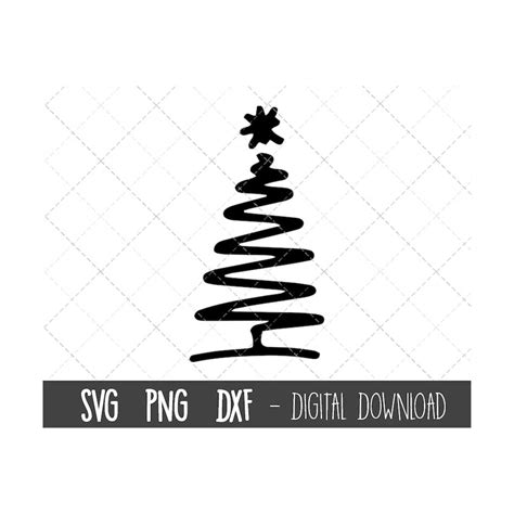 Christmas tree svg, christmas tree clipart, christmas clipar | Inspire ...