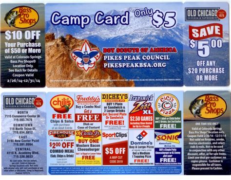 2014 Camp Card Fundraiser | BSA Troop 287