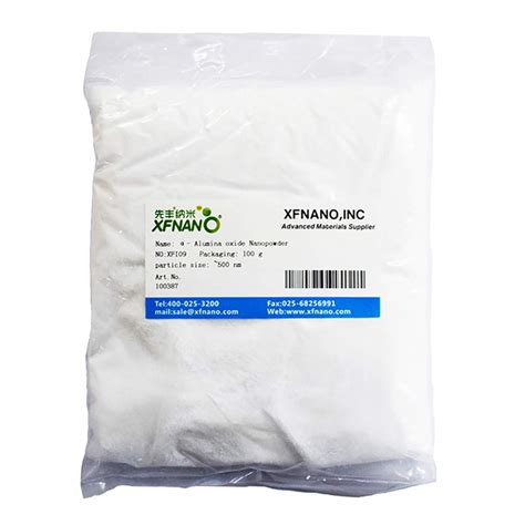 Research Grade Alpha Phase 150 500nm Nano Aluminium Oxide Powder