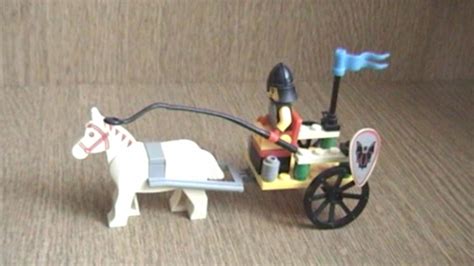 Лошадь с телегой из LEGO - YouTube