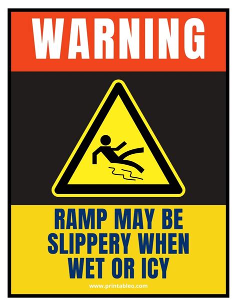 46 Slippery When Wet Signs Download Free Printable Pdfs