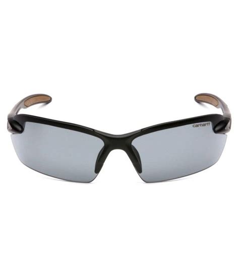 Carhartt Safety Glasses Spokane Black Frame Gray Lens Traditions