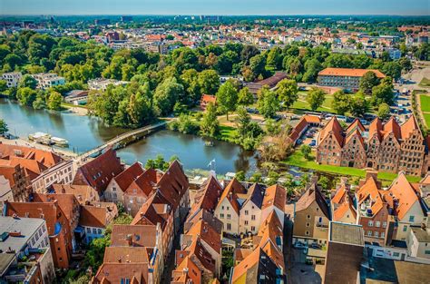 Lübeck Aerial View Waters Free Photo On Pixabay Pixabay