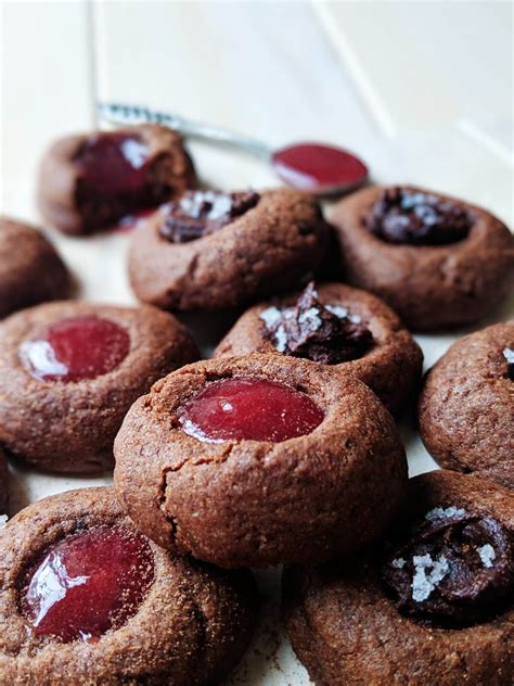 Galletas De Chocolate Rellenas De Mermelada Biscotti Galletas