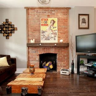 Dark Gray Brick Fireplace – Fireplace Guide by Linda