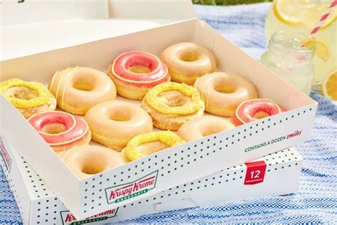 Krispy Kreme Presenta Nuevas Donas Glaseadas De Limonada La Neta Neta