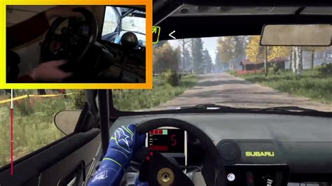 Subaru Impreza Wrc In Rally Finland Dirt Rally Gameplay With