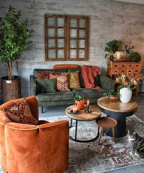 30 Gorgeous Bohemian Farmhouse Decorating Ideas For Your Living Room