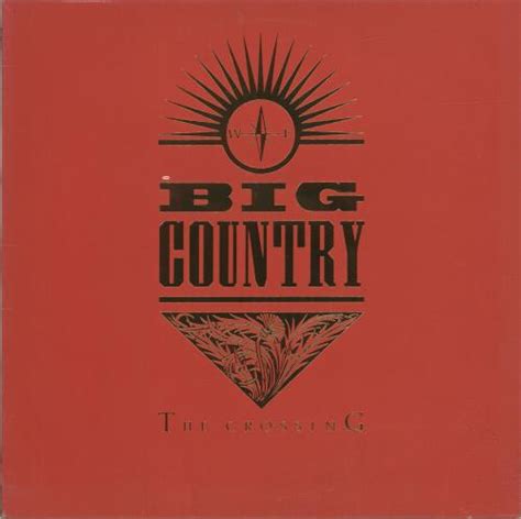 Big Country The Crossing Red Uk Vinyl Lp Album Lp Record 14522