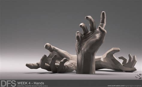 ZBrush Figure Sculpture CourseWeek 4 – Hand Studies » Scott Eaton