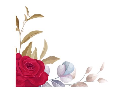 Transparent Flower Corner PNG PNG Images For Designer FREE