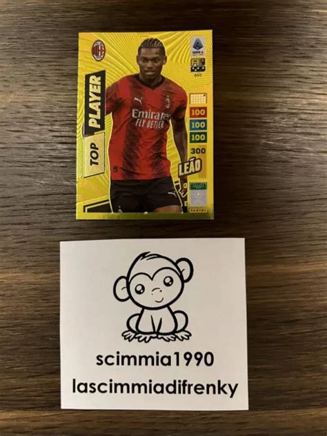 PANINI CARD RAFAEL Leao Calciatori Adrenalyn 2023 24 2024 Top Player