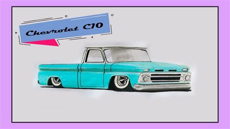 How To Draw A Chevrolet C10 Fleetside How To Draw A Car Autodelic