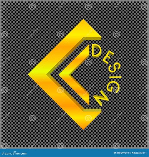 3d Logo Shape Design Stock Photo Illustration Of Angular 210649010