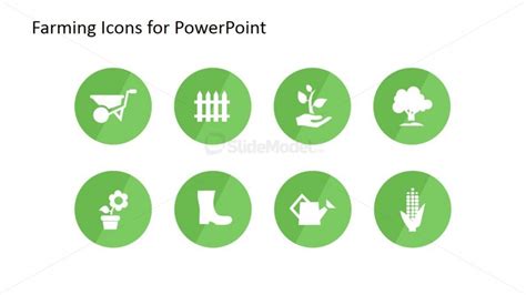 Eight Farming Icons for PowerPoint on Agriculture - SlideModel