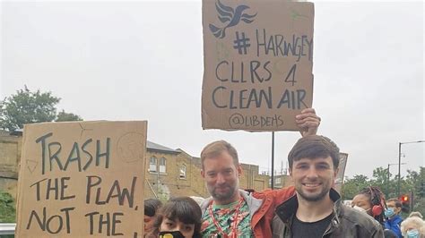 Lib Dem Councillors March Against Edmonton Incinerator Haringey