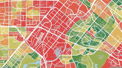 The Safest And Most Dangerous Places In Irvine Business Complex Irvine Ca Crime Maps And