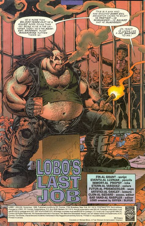 Read online Lobo (1993) comic - Issue #1,000,000