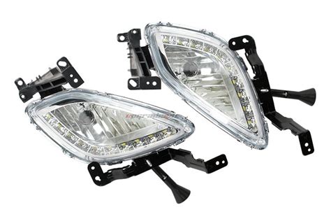 HYUNDAI Elantra 2011 2013 2014 Fog Lamp LED DRL Day Time Running Lights