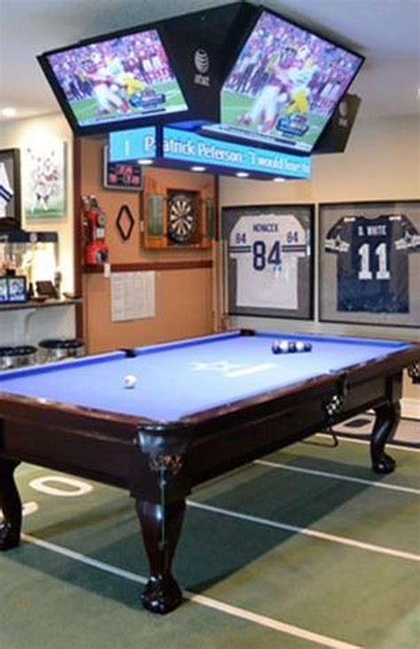 30 Cozy Game Room Ideas For Your Home HOUSEDCR Man Cave Room Man