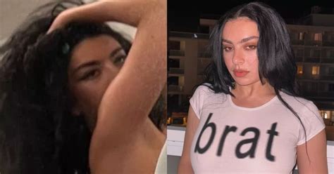 Charli Xcx Strips Topless To Flash G String For Smoking Hot Brat Summer Selfie Thatviralfeed
