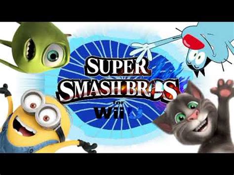 Dave And Mike Vs Talking Tom And Oggy Mii Brawls Battle Super Smash