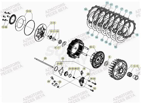 Embrayage Pi Ces Beta Neuves Pieces Beta Rr T Pi Ces