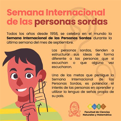 Saludo Semana Internacional De Las Personas Sordas