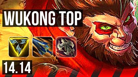 WUKONG Vs AATROX TOP Rank 6 Wukong Legendary TR Master 14 14