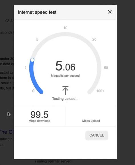 Checking Your Internet Speed | NMC's Center for Teaching and Learning