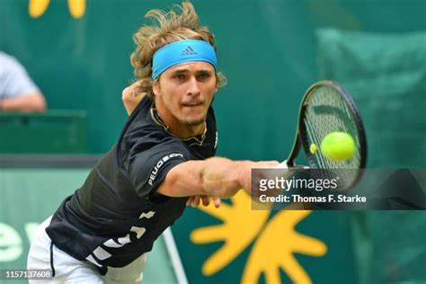 Alexander Zverev Halle Photos And Premium High Res Pictures Getty Images