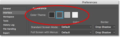 New Darker Dialog Boxes In Photoshop Cc 2015