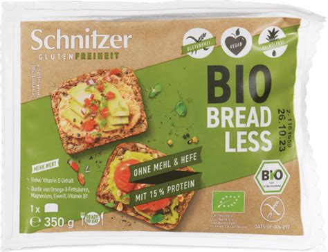 Schnitzer Bio Brezglutenski Kruh Bread Less 350 G Dm Si