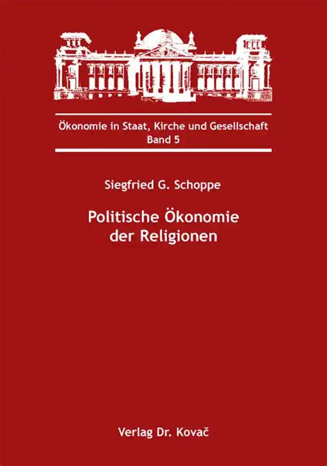 Politische Konomie Der Religionen