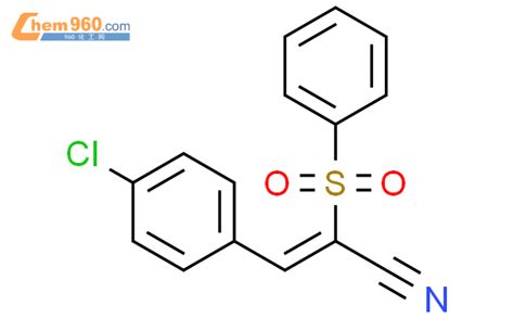 129200 98 2 2 Propenenitrile 3 4 Chlorophenyl 2 Phenylsulfonyl