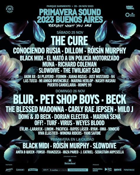 Line Up Primavera Sound 2024 Loren Lorene