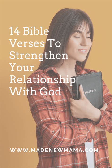 14 Bible Verses To Remind You To Strengthen Your Relationship With God