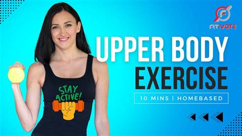 Upper Body And Core Workout 10 Mins No Gym Youtube