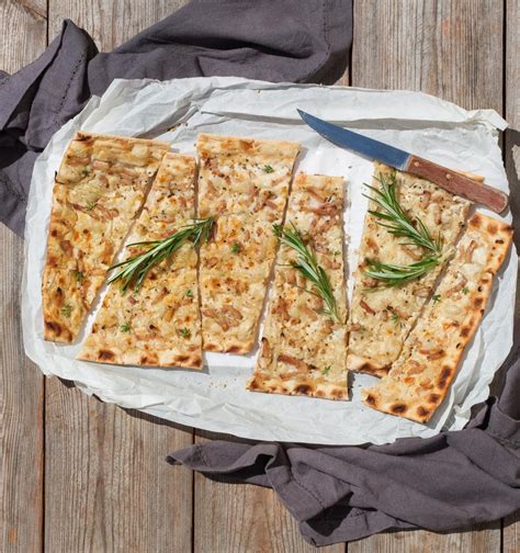 Veganer Flammkuchen Vegan Super Lecker Hellovegan De