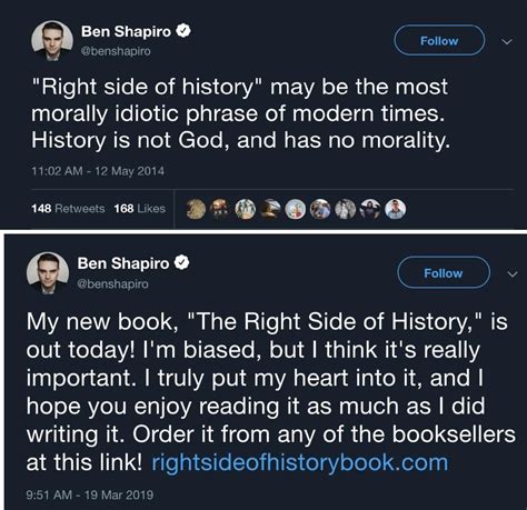 Ben Shapiro totally wrecks Ben Shapiro with facts and logic! : r ...