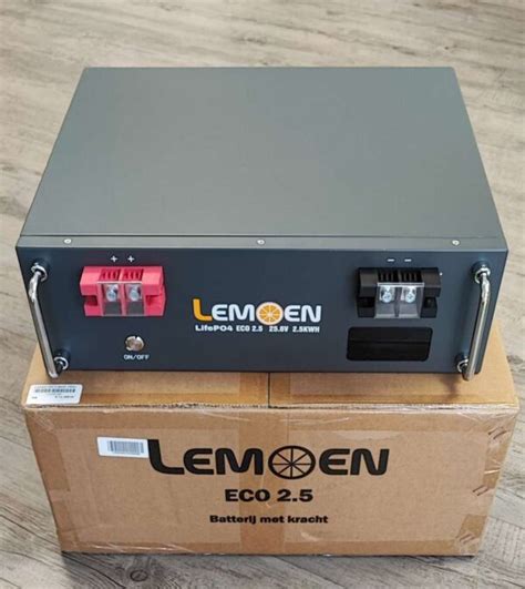 Lemoen 2 56kwh 25 6v 100ah Rack Mount Lithium Battery 5 Year Warranty Electromann Sa