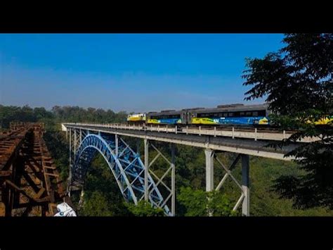 Hunting Kereta Api Dari Stasiun Purwakarta Jembatan Kereta Tertinggi