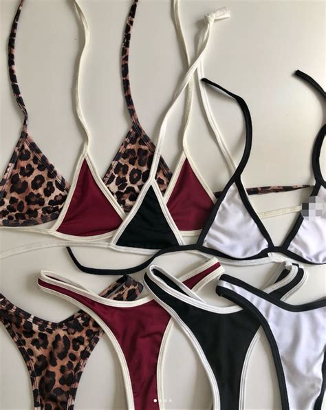2025 Luxury Women S Micro Mini Bikini 3D Custom Logo Fitness Swimwear Leopard Pattern 2 Piece
