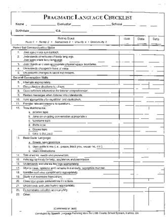 18 Speech assessment forms ideas | speech assessment, speech and ... 